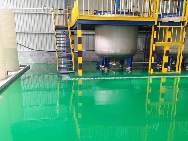 環(huán)氧樹脂水性地坪施工